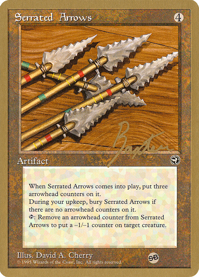Serrated Arrows (George Baxter) (SB) [Pro Tour Collector Set] | Rock City Comics