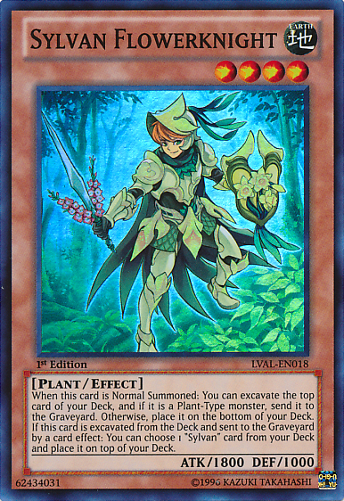 Sylvan Flowerknight [LVAL-EN018] Super Rare | Rock City Comics