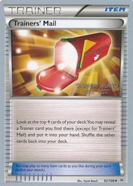 Trainers' Mail (92/108) (Black Dragon - Shuntu Sadahiro) [World Championships 2016] | Rock City Comics