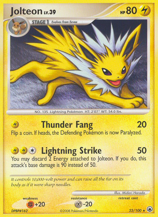 Jolteon (23/100) [Diamond & Pearl: Majestic Dawn] | Rock City Comics