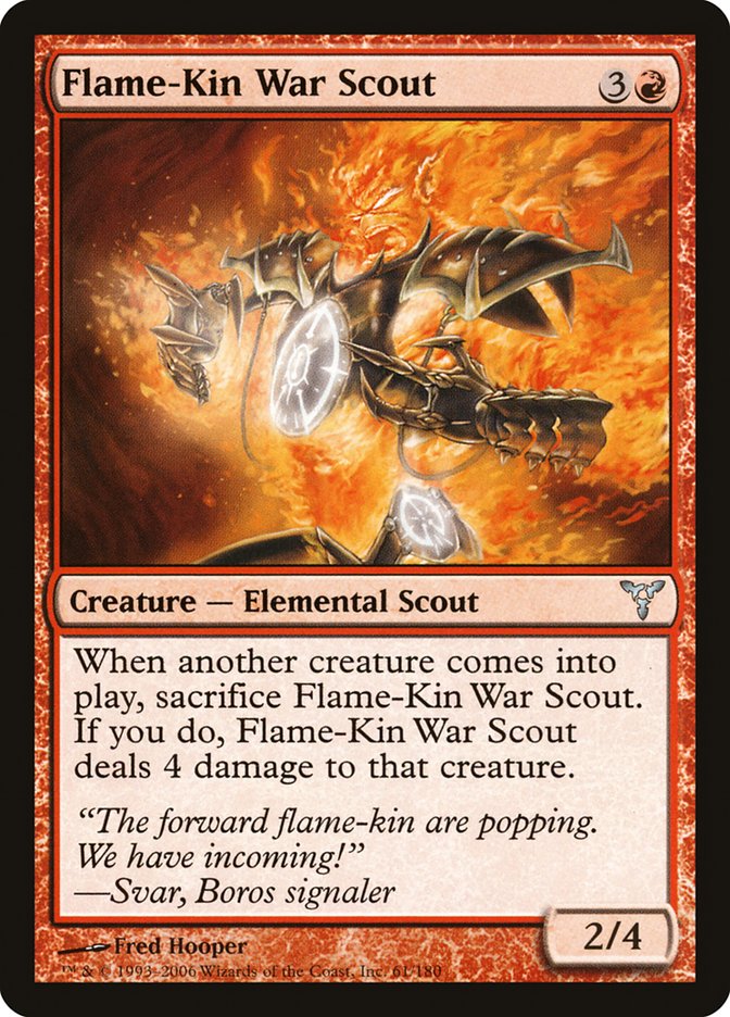 Flame-Kin War Scout [Dissension] | Rock City Comics