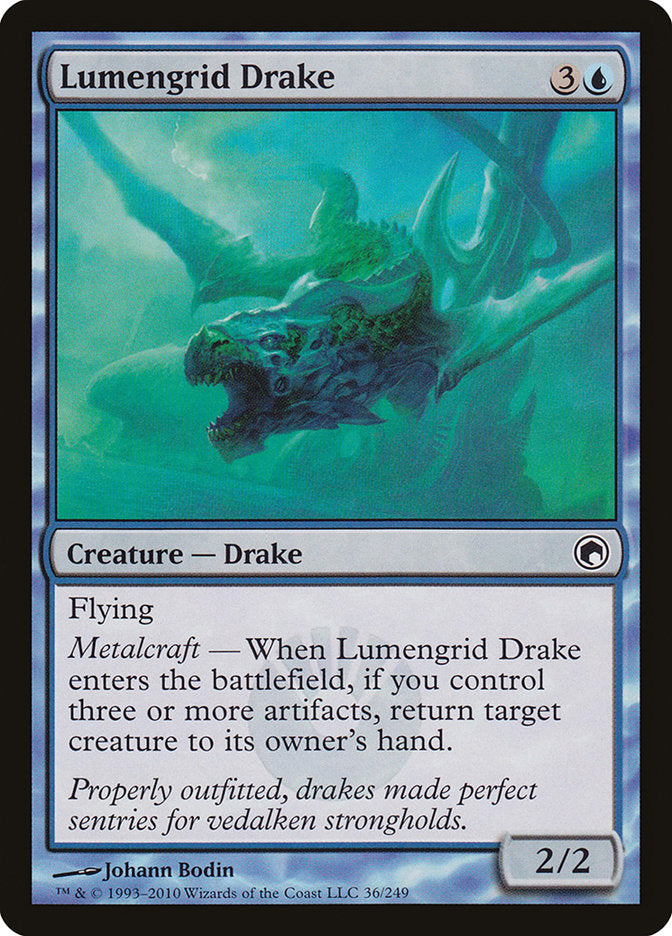 Lumengrid Drake [Scars of Mirrodin] | Rock City Comics