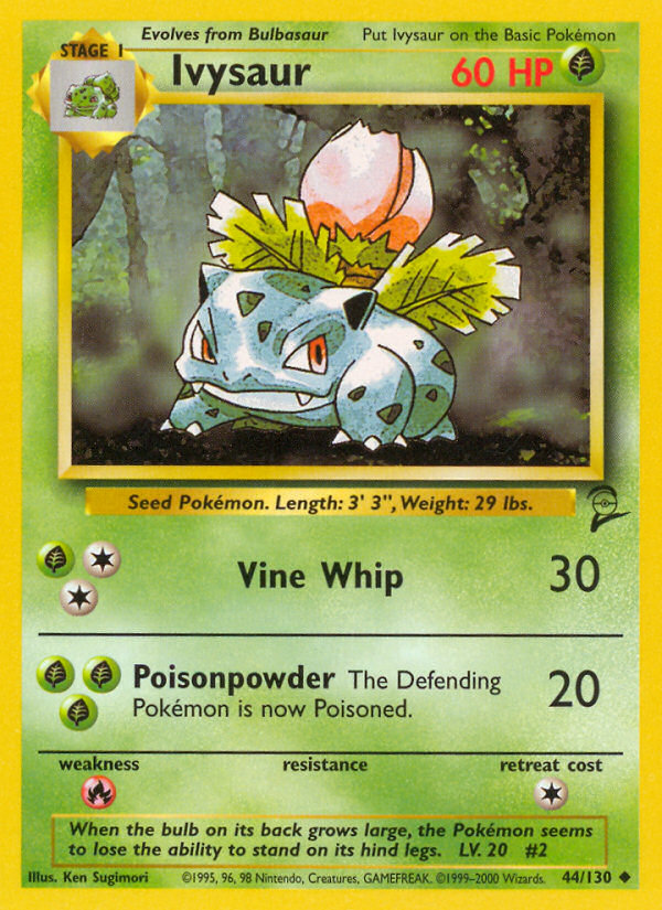 Ivysaur (44/130) [Base Set 2] | Rock City Comics