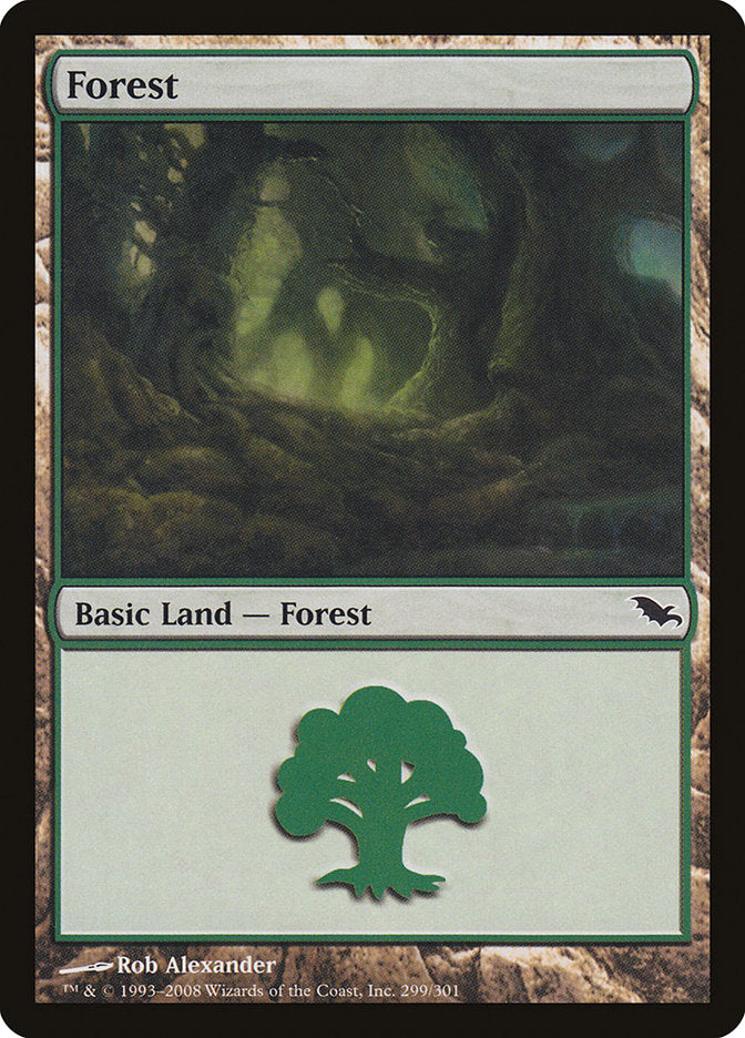 Forest (299) [Shadowmoor] | Rock City Comics