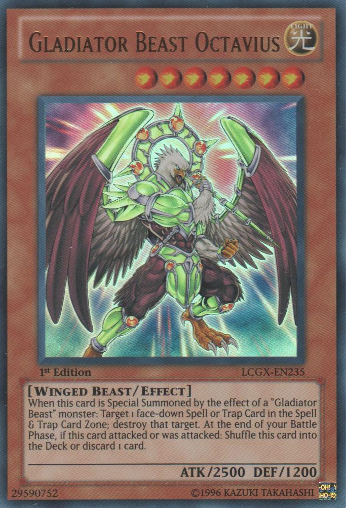 Gladiator Beast Octavius [LCGX-EN235] Ultra Rare | Rock City Comics