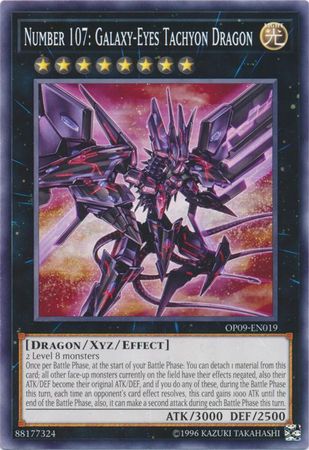 Number 107: Galaxy-Eyes Tachyon Dragon [OP09-EN019] Common | Rock City Comics