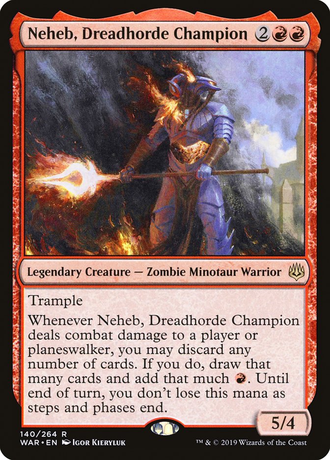 Neheb, Dreadhorde Champion [War of the Spark] | Rock City Comics