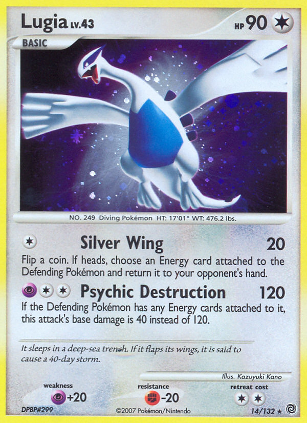 Lugia (14/132) [Diamond & Pearl: Secret Wonders] | Rock City Comics