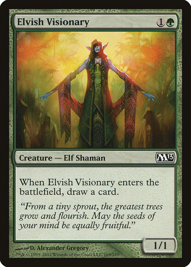 Elvish Visionary [Magic 2013] | Rock City Comics