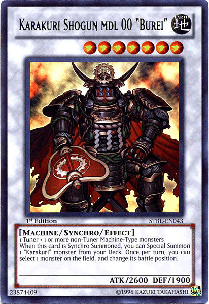 Karakuri Shogun mdl 00 Burei [STBL-EN043] Ultra Rare | Rock City Comics