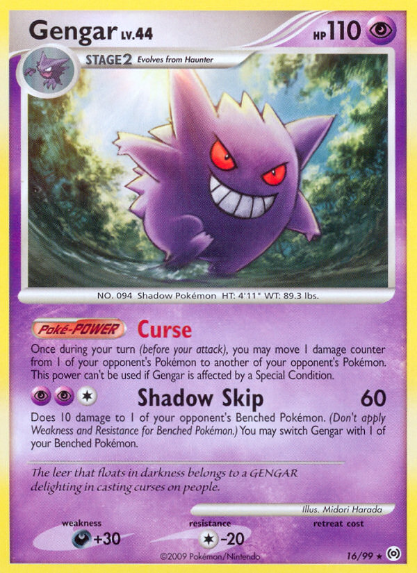 Gengar (16/99) [Platinum: Arceus] | Rock City Comics