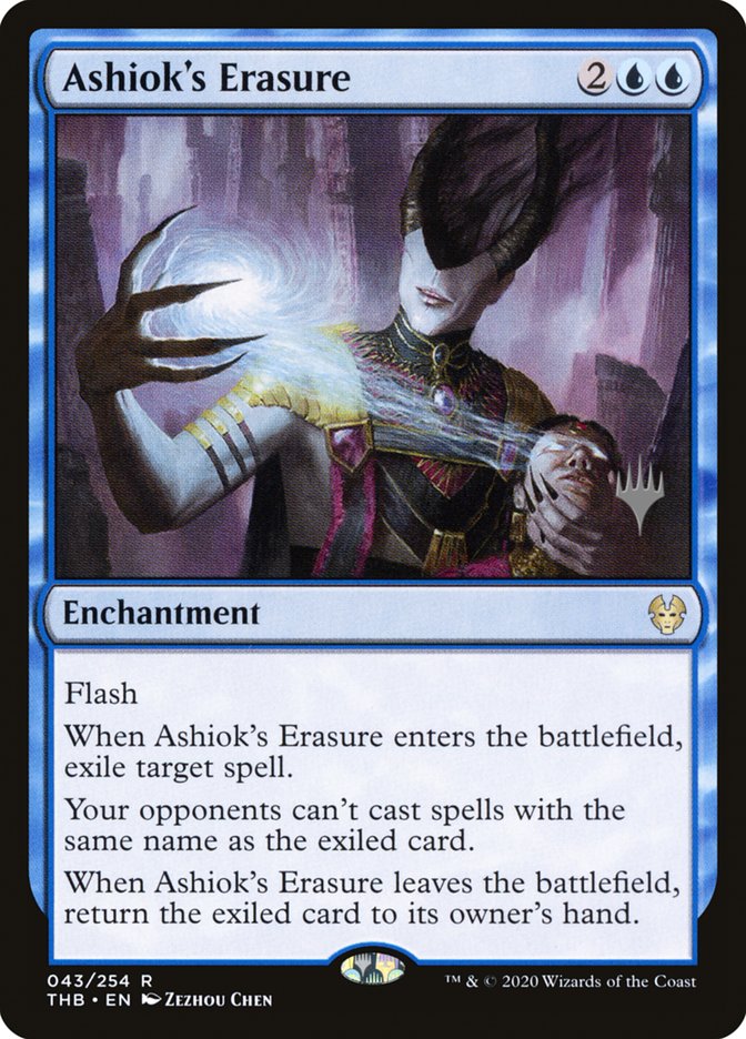 Ashiok's Erasure (Promo Pack) [Theros Beyond Death Promos] | Rock City Comics