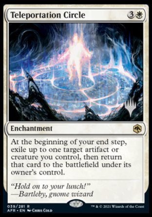 Teleportation Circle (Promo Pack) [Dungeons & Dragons: Adventures in the Forgotten Realms Promos] | Rock City Comics