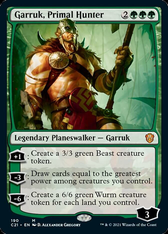 Garruk, Primal Hunter [Commander 2021] | Rock City Comics