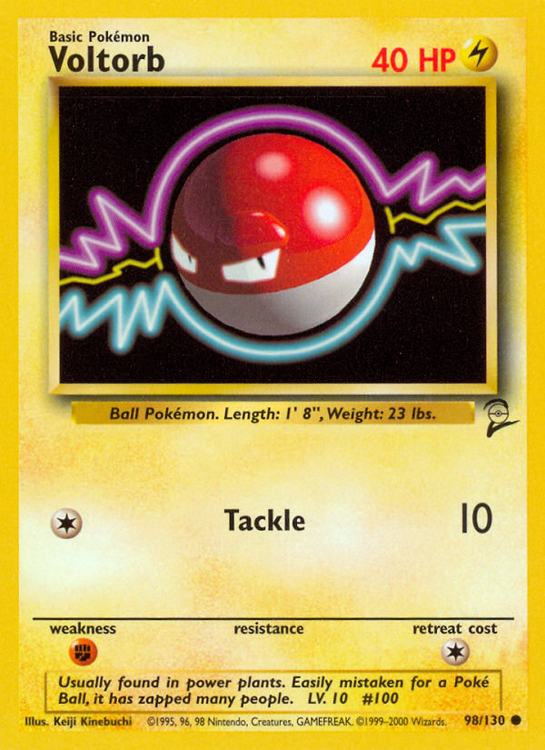 Voltorb (98/130) [Base Set 2] | Rock City Comics