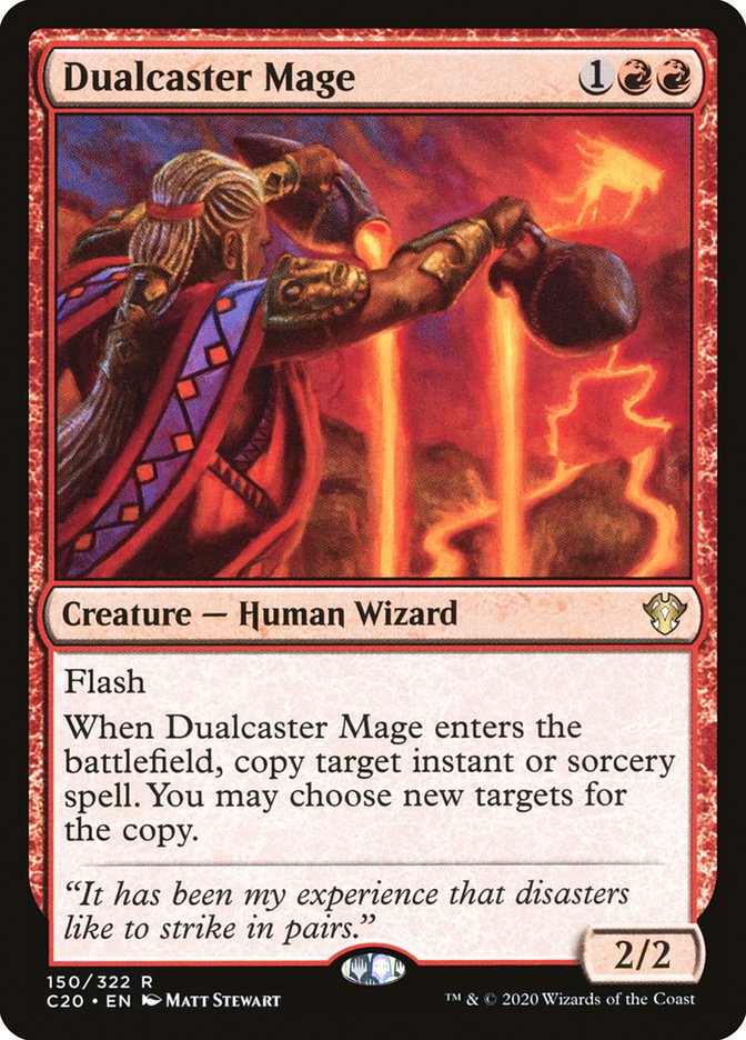 Dualcaster Mage [Commander 2020] | Rock City Comics