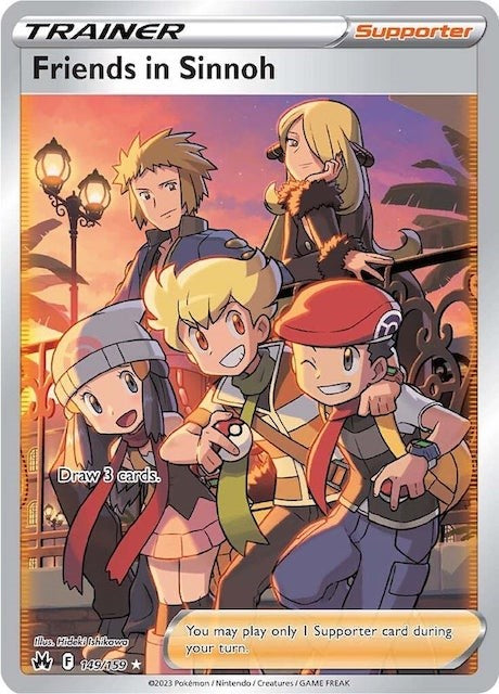 Friends in Sinnoh (149/159) (Full Art) [Sword & Shield: Crown Zenith] | Rock City Comics