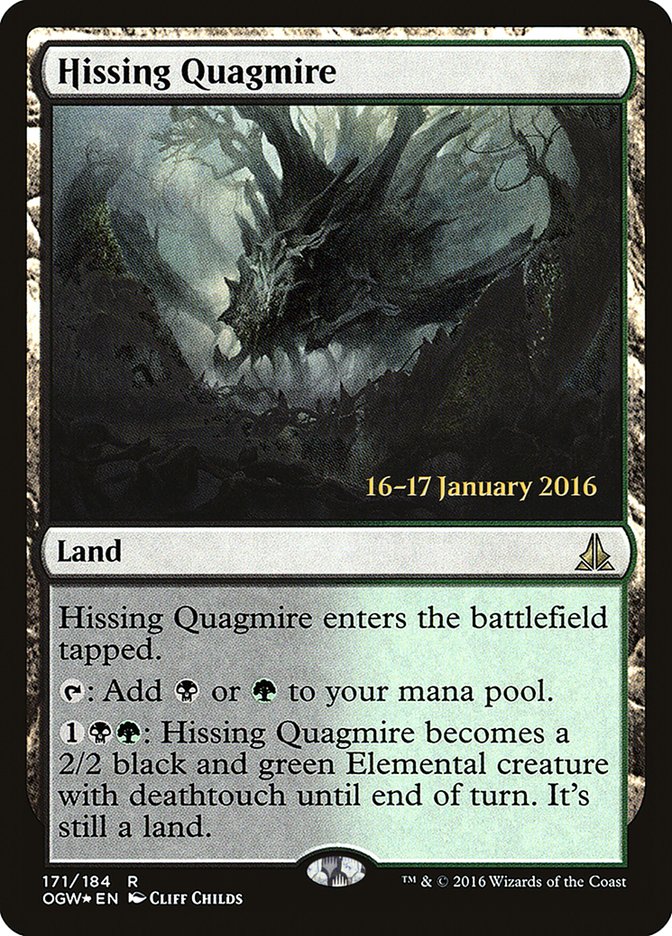 Hissing Quagmire [Oath of the Gatewatch Prerelease Promos] | Rock City Comics