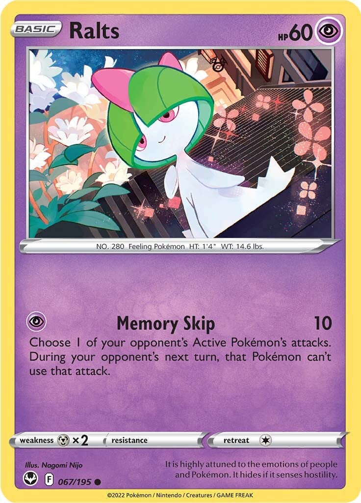 Ralts (067/195) [Sword & Shield: Silver Tempest] | Rock City Comics