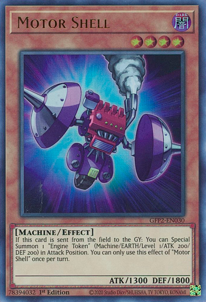 Motor Shell [GFP2-EN030] Ultra Rare | Rock City Comics