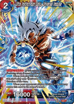 Ultra Instinct Son Goku, Universal Impulse (Starter Deck - Instinct Surpassed) (SD11-03) [Universal Onslaught] | Rock City Comics