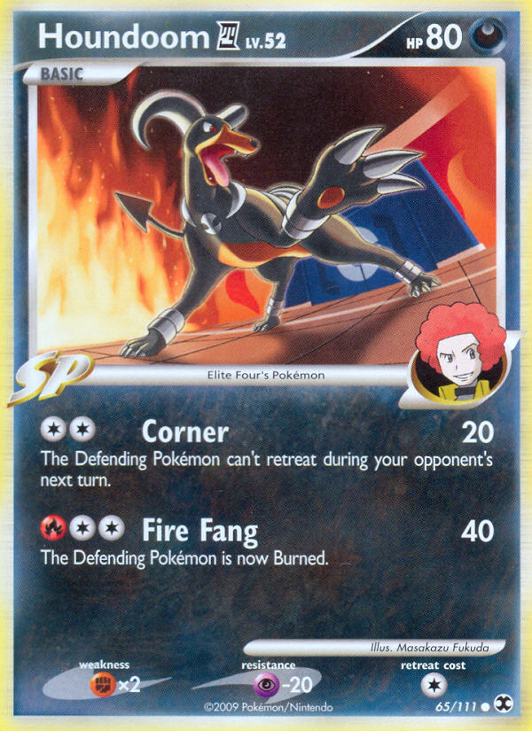 Houndoom (65/111) [Platinum: Rising Rivals] | Rock City Comics