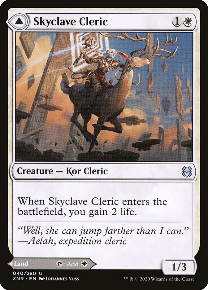 Skyclave Cleric // Skyclave Basilica [Zendikar Rising] | Rock City Comics