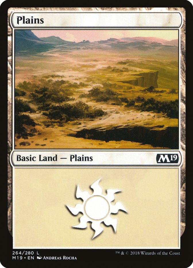 Plains (264) [Core Set 2019] | Rock City Comics