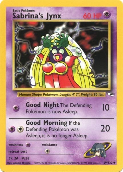 Sabrina's Jynx (59/132) [Gym Heroes Unlimited] | Rock City Comics