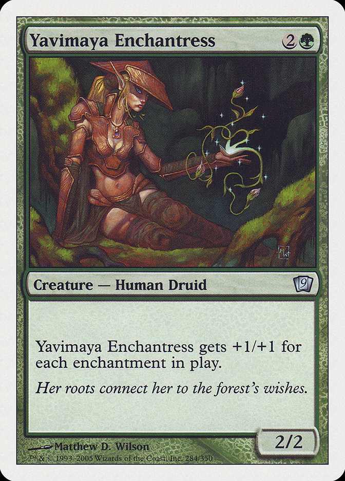 Yavimaya Enchantress [Ninth Edition] | Rock City Comics