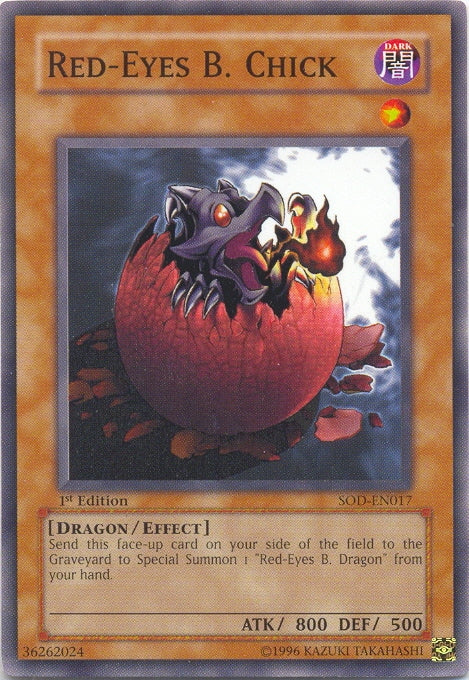 Red-Eyes B. Chick [SOD-EN017] Common | Rock City Comics