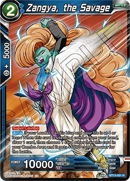 Zangya, the Savage (Rare) [BT13-051] | Rock City Comics