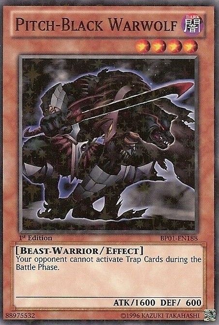 Pitch-Black Warwolf [BP01-EN188] Starfoil Rare | Rock City Comics