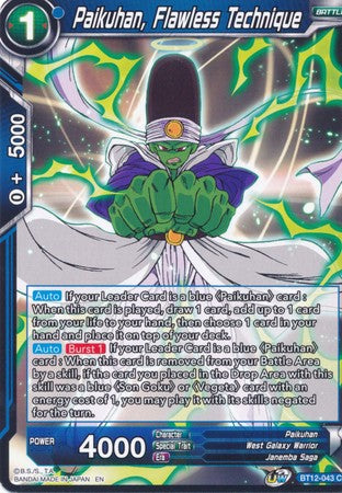 Paikuhan, Flawless Technique [BT12-043] | Rock City Comics