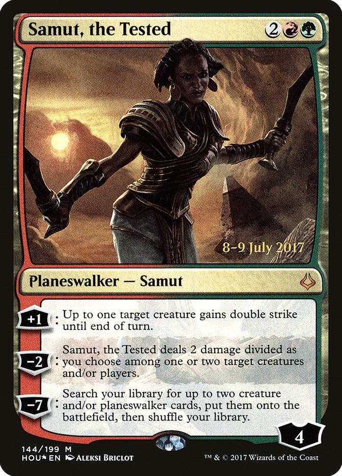 Samut, the Tested  [Hour of Devastation Prerelease Promos] | Rock City Comics