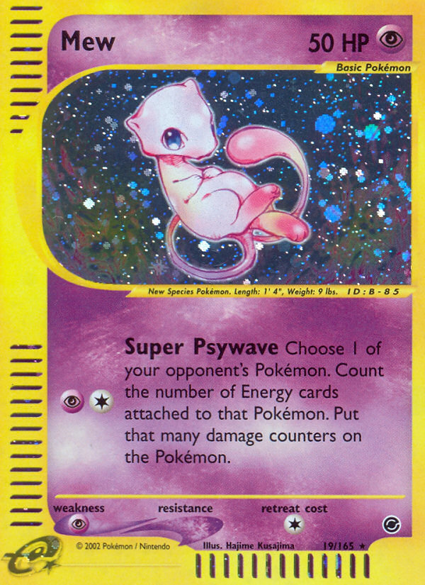 Mew (19/165) [Expedition: Base Set] | Rock City Comics