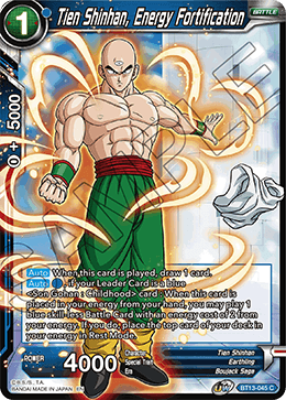 Tien Shinhan, Energy Fortification (Common) [BT13-045] | Rock City Comics