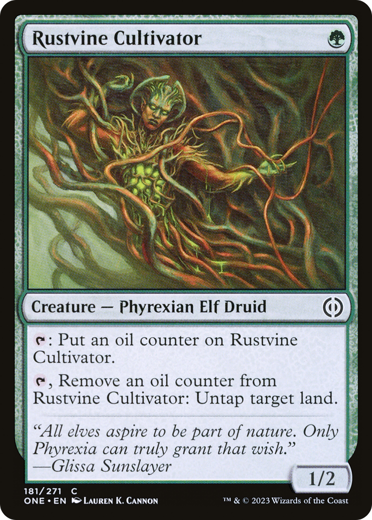 Rustvine Cultivator [Phyrexia: All Will Be One] | Rock City Comics