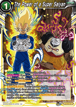 The Power of a Super Saiyan [BT13-120] | Rock City Comics