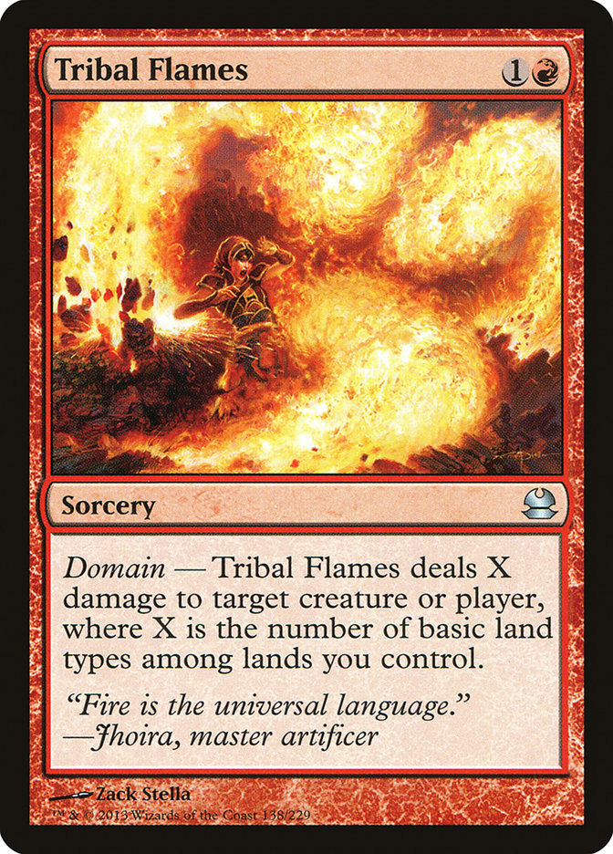 Tribal Flames [Modern Masters] | Rock City Comics