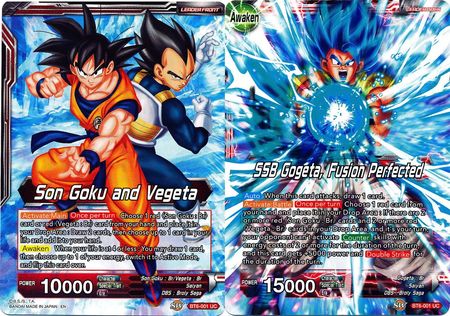 Son Goku and Vegeta // SSB Gogeta, Fusion Perfected [BT6-001] | Rock City Comics