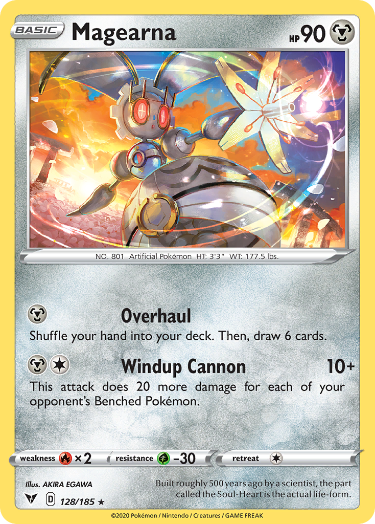 Magearna (128/185) (Theme Deck Exclusive) [Sword & Shield: Vivid Voltage] | Rock City Comics