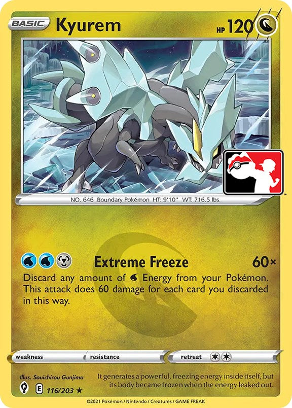 Kyurem (116/203) [Prize Pack Series One] | Rock City Comics