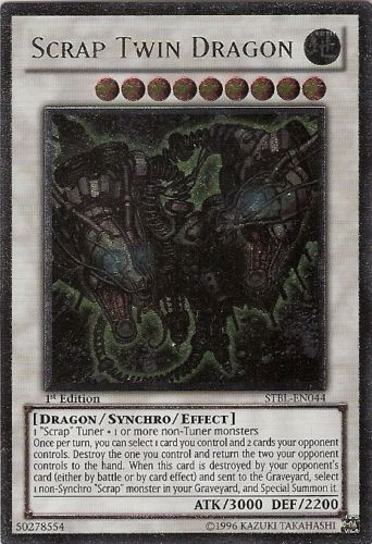 Scrap Twin Dragon [STBL-EN044] Ultimate Rare | Rock City Comics