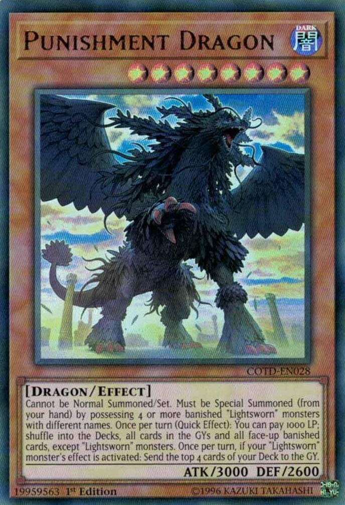Punishment Dragon [COTD-EN028] Ultra Rare | Rock City Comics