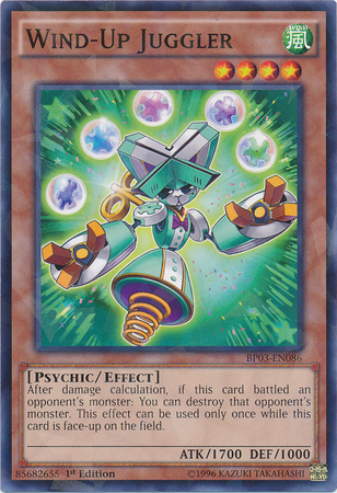 Wind-Up Juggler [BP03-EN086] Shatterfoil Rare | Rock City Comics