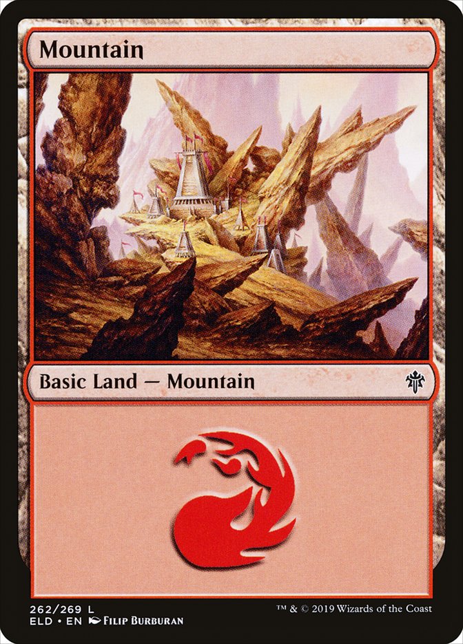 Mountain (262) [Throne of Eldraine] | Rock City Comics