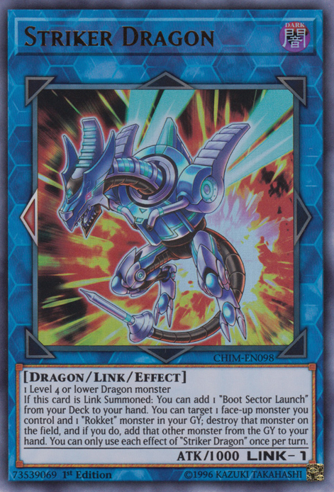 Striker Dragon [CHIM-EN098] Ultra Rare | Rock City Comics