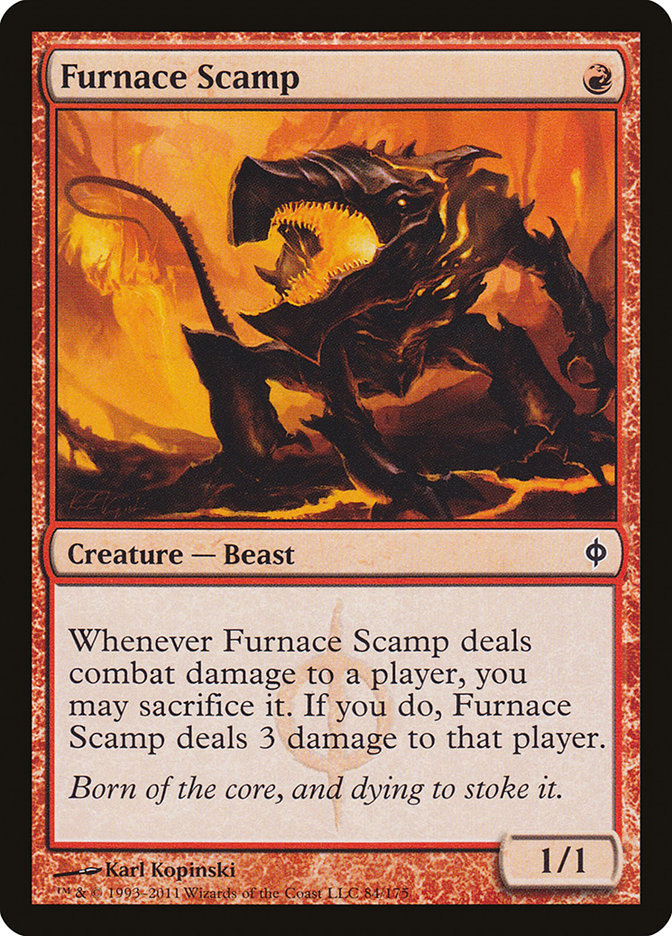 Furnace Scamp [New Phyrexia] | Rock City Comics