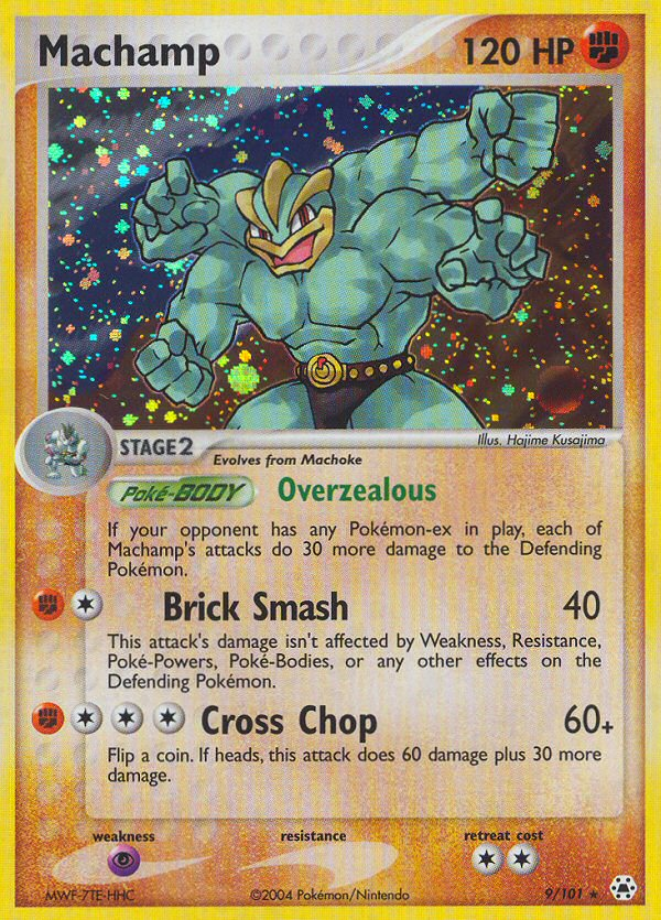 Machamp (9/101) [EX: Hidden Legends] | Rock City Comics